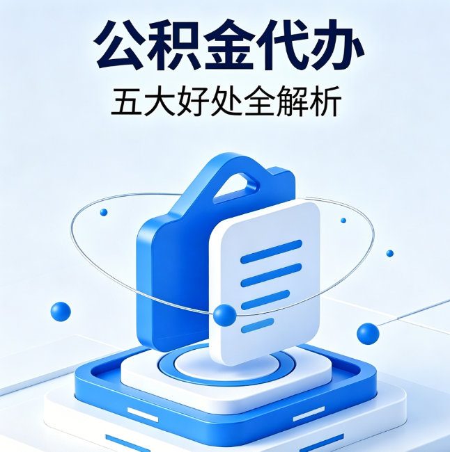 呼和浩特公积金代办到底值不值？这5大好处让你少走弯路